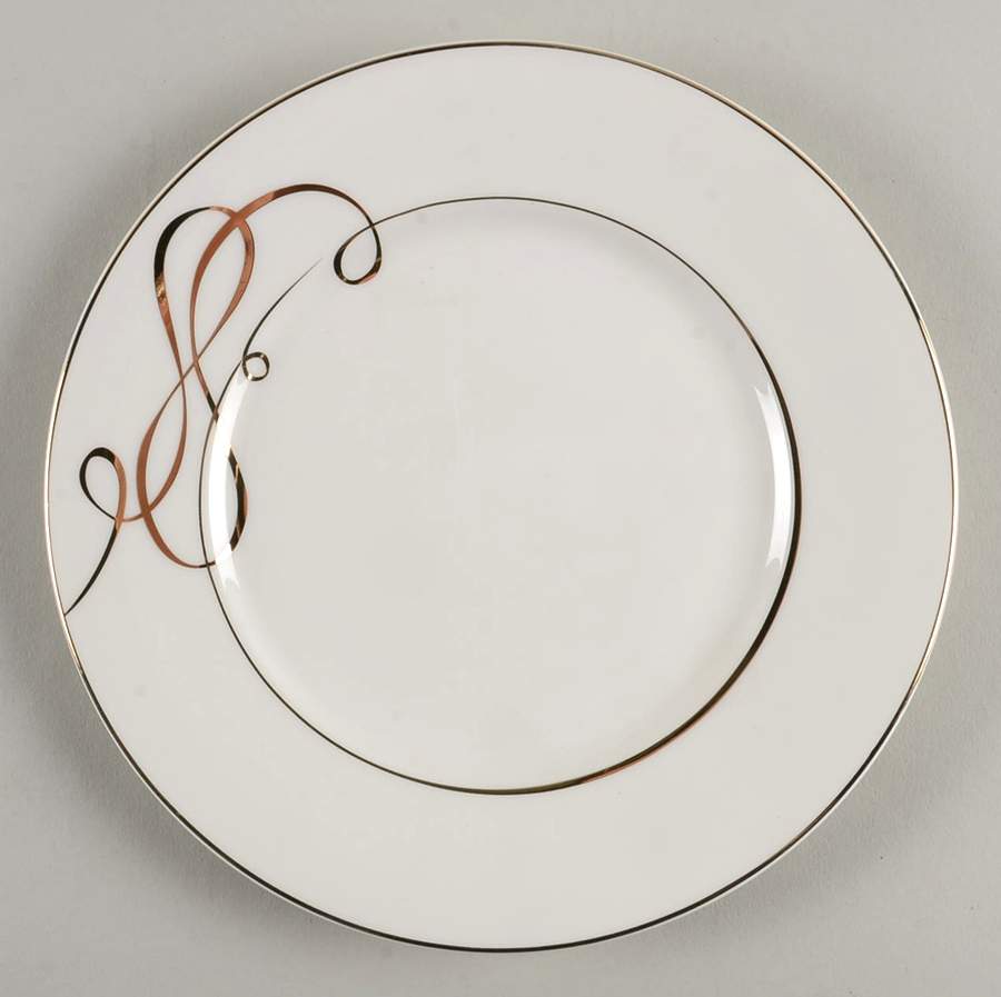 Love Story Gold (Round) Bread & Butter Plate by Mikasa-1