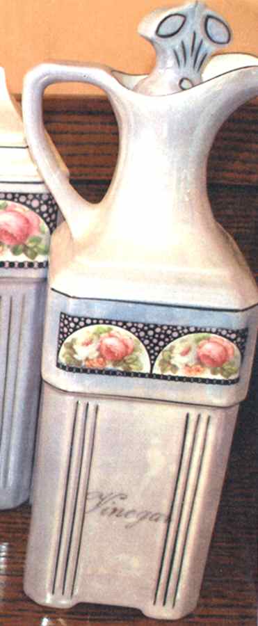 6928 Vinegar Cruet and Stopper by Mepoco-1