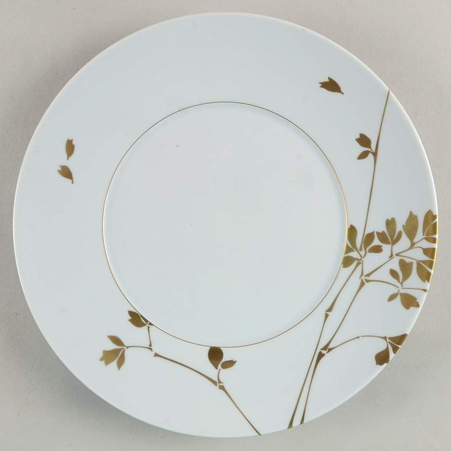 Chic Or (Gold) Dinner Plate by Medard de Noblat-1