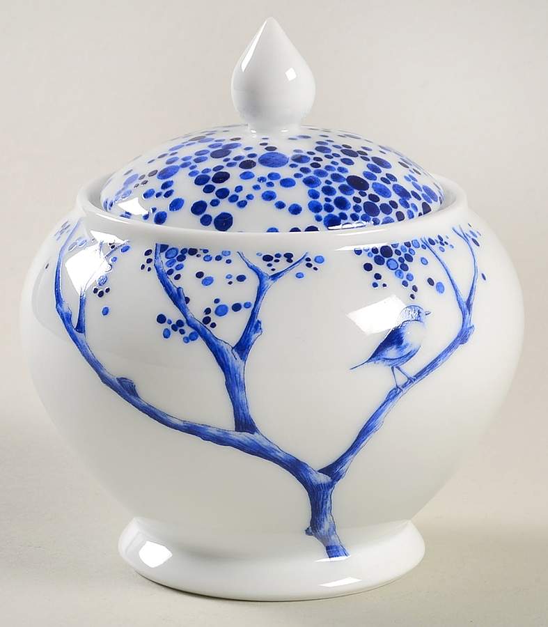 Echappee Belle Sugar Bowl & Lid by Medard de Noblat-1