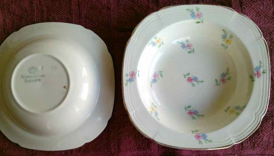 MEA386 Rim Cereal Bowl by Alfred Meakin-1