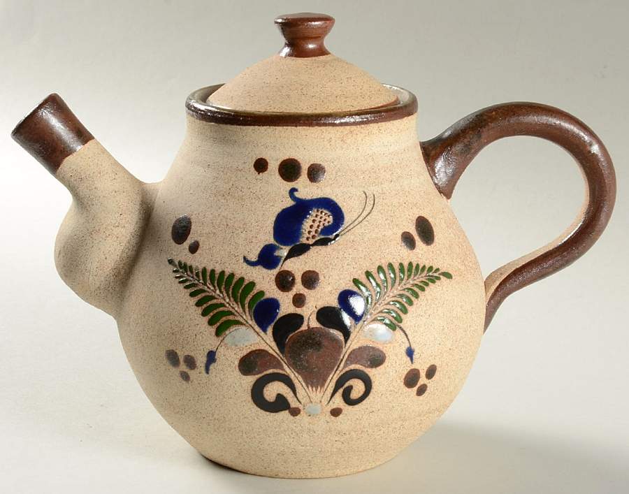 MEX25 Teapot & Lid by Mexico China-1