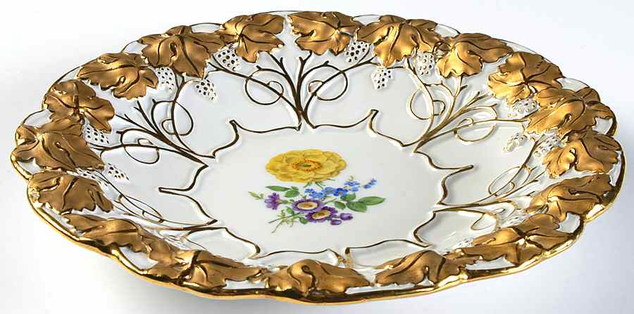 MSS208 10" Round Bowl by Meissen (Germany)-1
