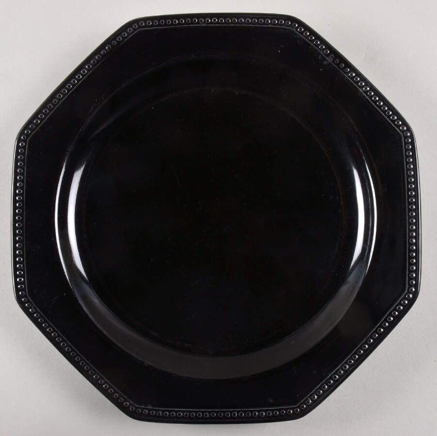 MTW12 Black Dinner Plate by Martha Stewart-1