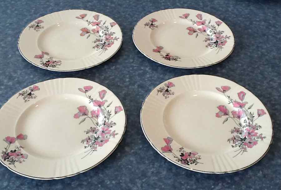 Sweet Pea Dinner Plate by Myott Staffordshire-1