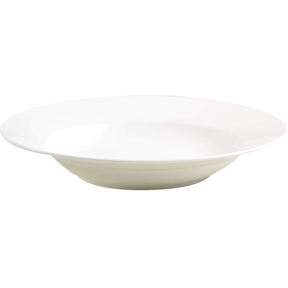 Lucerne White (Delray) Large Rim Soup Bowl by Mikasa-1