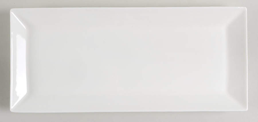 Lucerne White (Delray) 12" Bread Tray by Mikasa-1