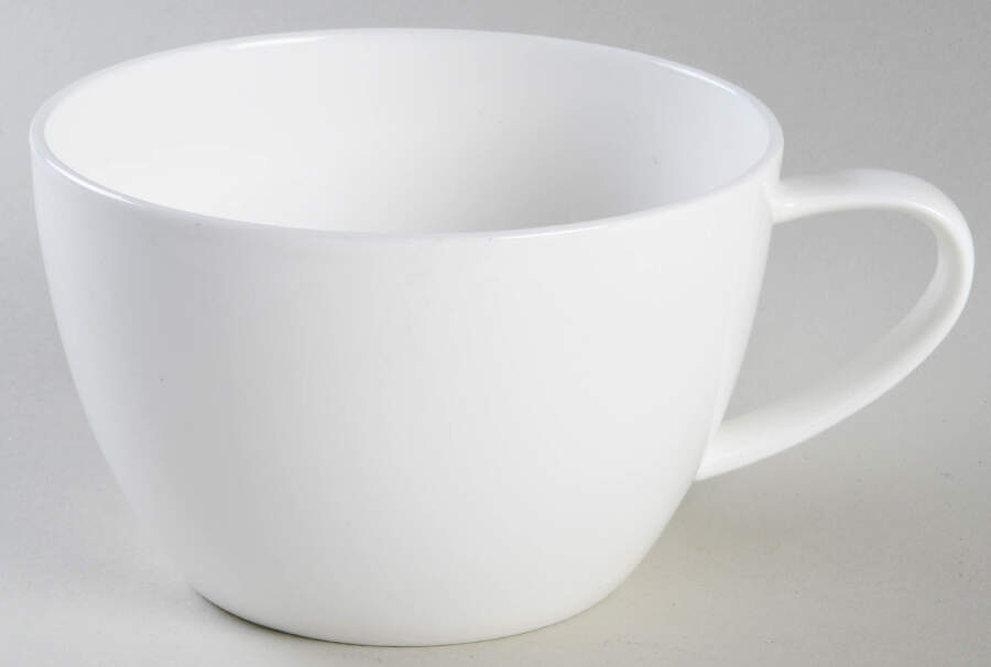 Lucerne White (Delray) Jumbo Soup Mug by Mikasa-1