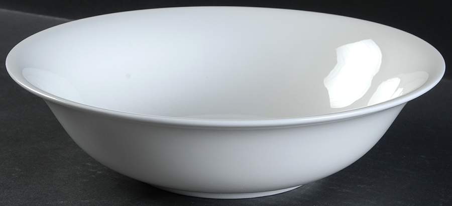 Lucerne White (Delray) 10" Round Vegetable Bowl by Mikasa-1