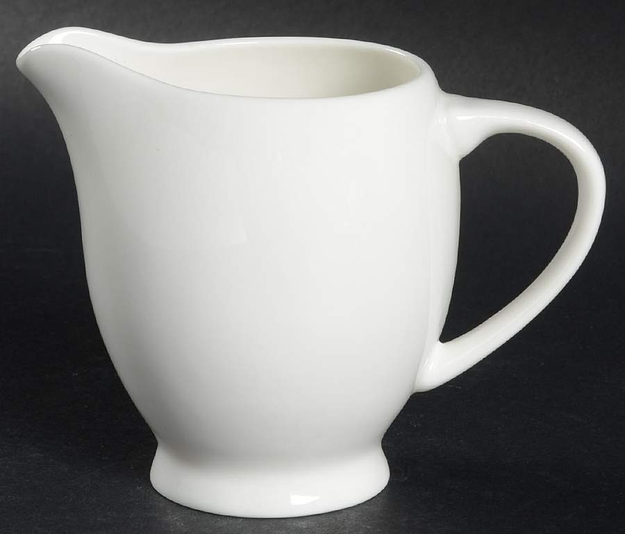 Lucerne White (Delray) Creamer by Mikasa-1