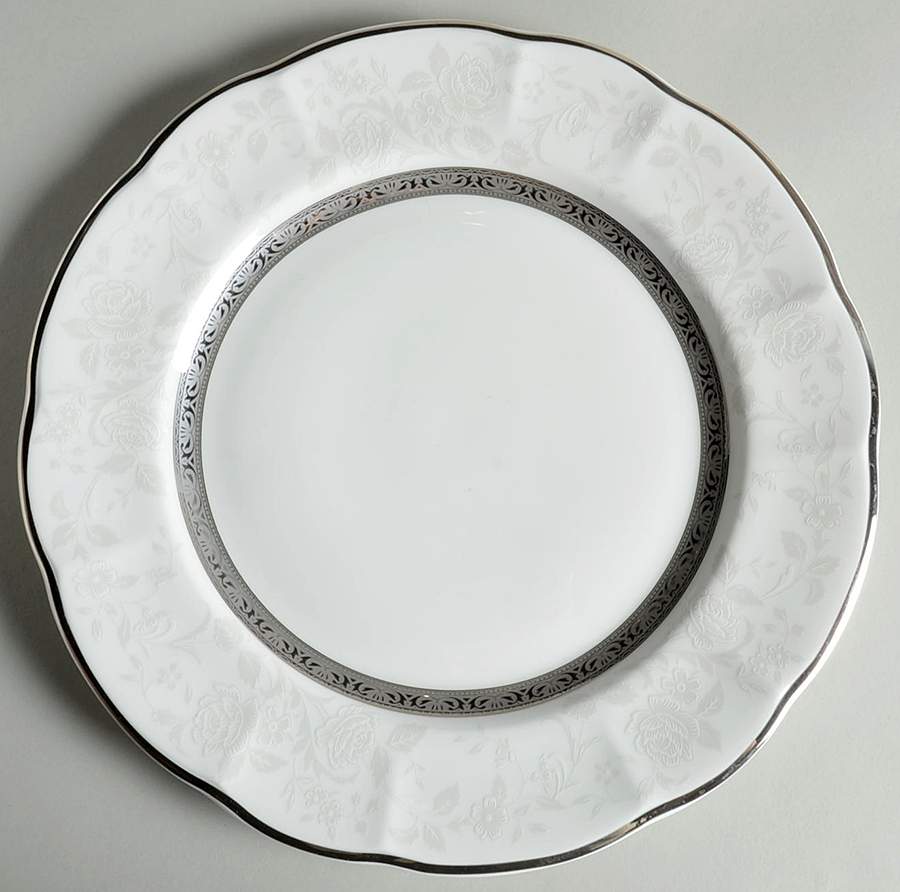 Vintage Lace Dinner Plate by Mikasa-1