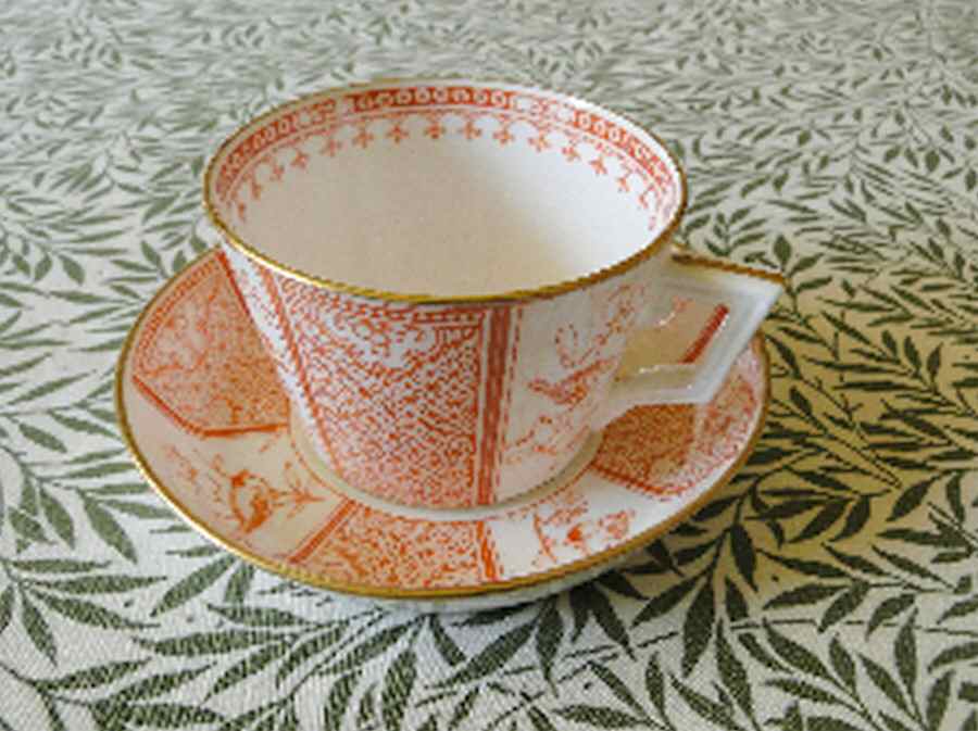 G6018 Flat Cup & Saucer Set by Minton-1