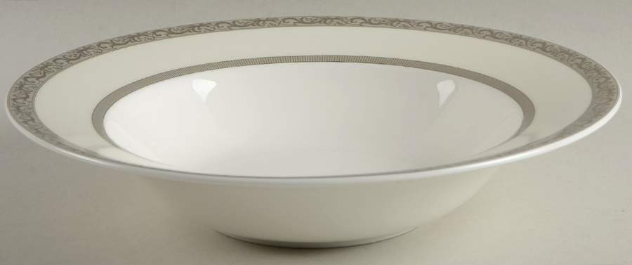 Italian Countryside Platinum 10" Round Vegetable Bowl by Mikasa-1