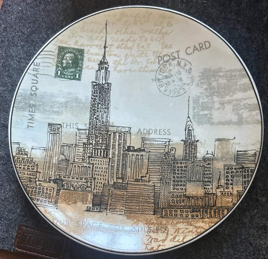 Cities Appetizer Plate by Mikasa-1