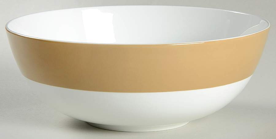 Color Studio Khaki 9" Round Vegetable Bowl by Mikasa-1