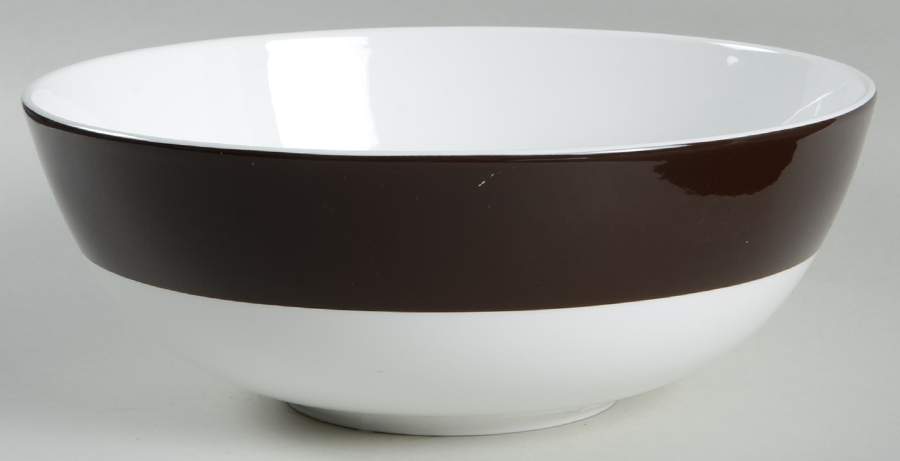 Color Studio Brown 9" Round Vegetable Bowl by Mikasa-1
