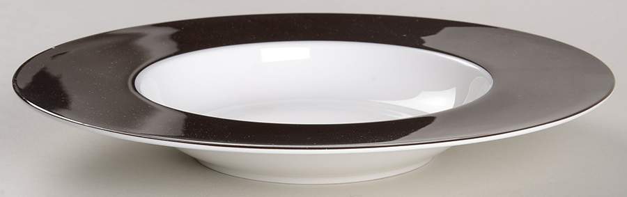 Color Studio Brown Large Rim Soup Bowl by Mikasa-1