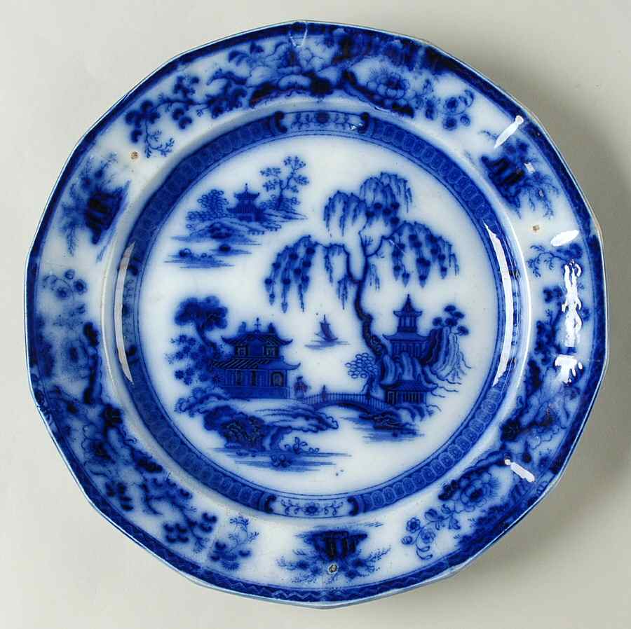 Hindustan Dinner Plate by John Maddock & Sons-1