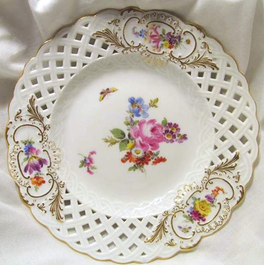 3214 Salad Plate by Meissen (Germany)-1