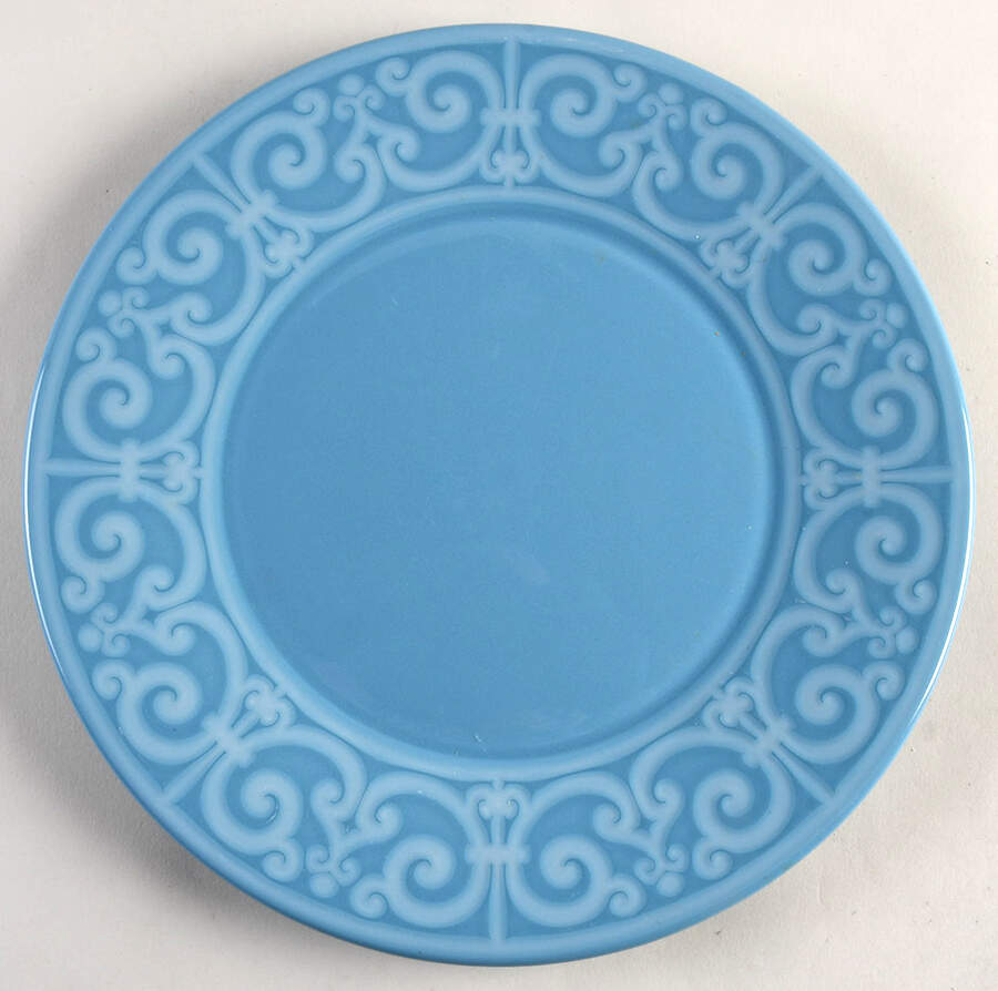 Sutton Teal Dinner Plate by Mikasa-1