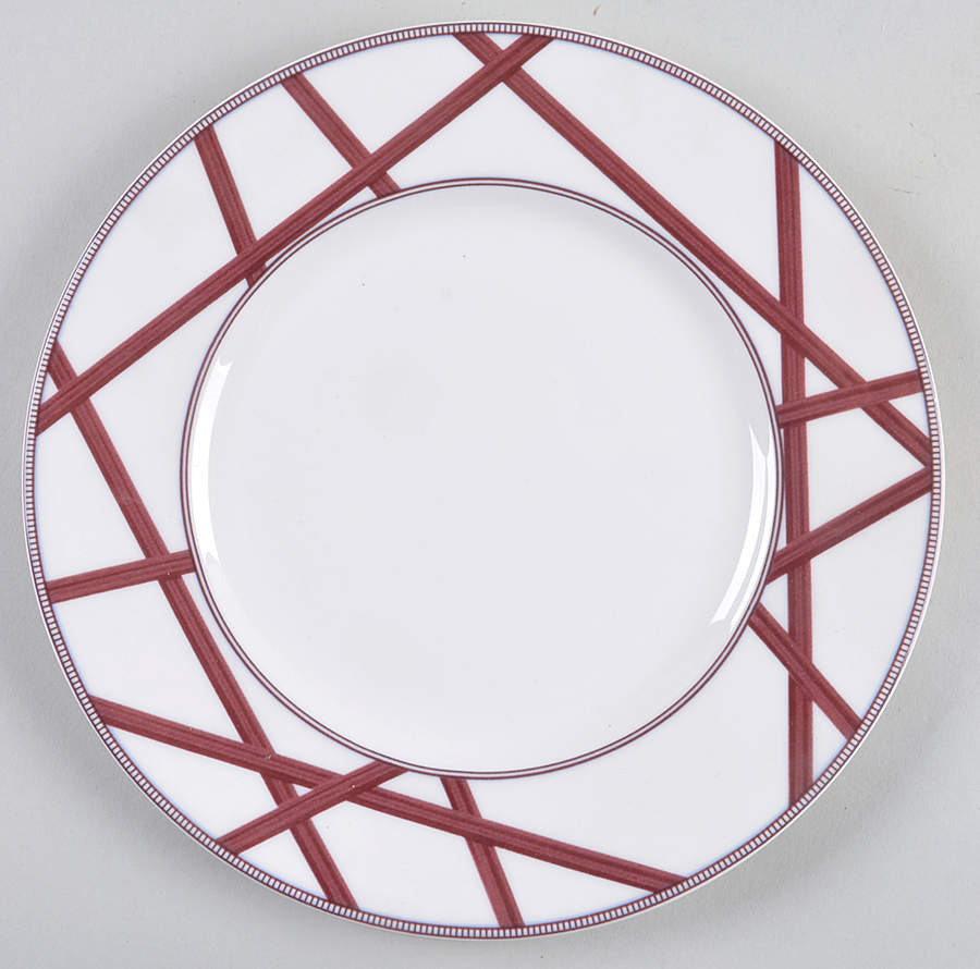 Cadence Ruby Accent Salad Plate by Mikasa-1