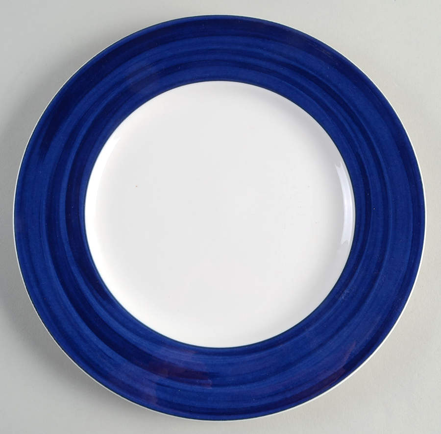 Cadence Cobalt Blue Dinner Plate by Mikasa-1