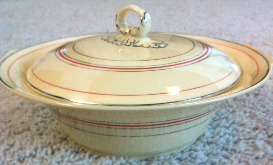 GG1362B Round Covered Vegetable by Myott Staffordshire-1