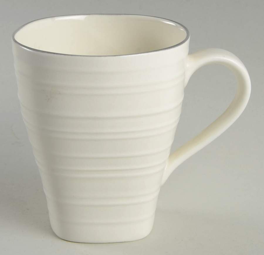 Swirl Square Banded Mug by Mikasa-1