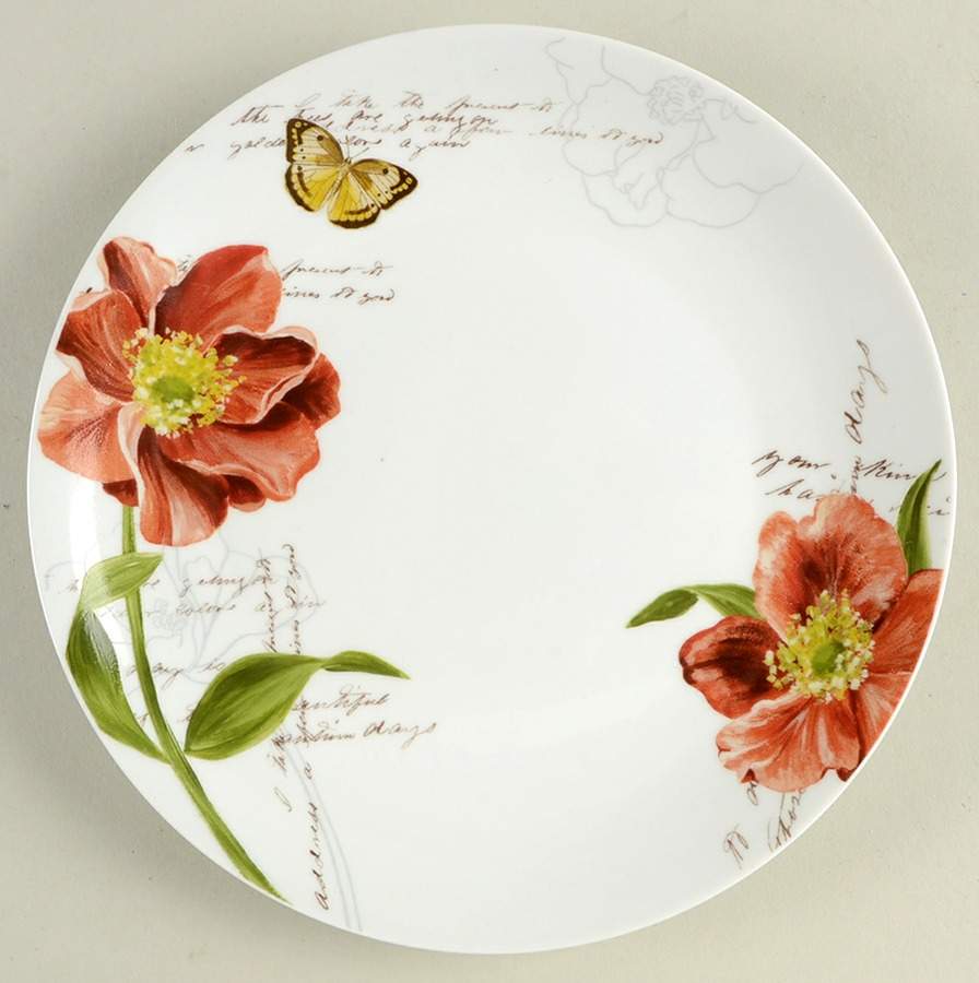 Nature's Words Salad Plate by Mikasa-1