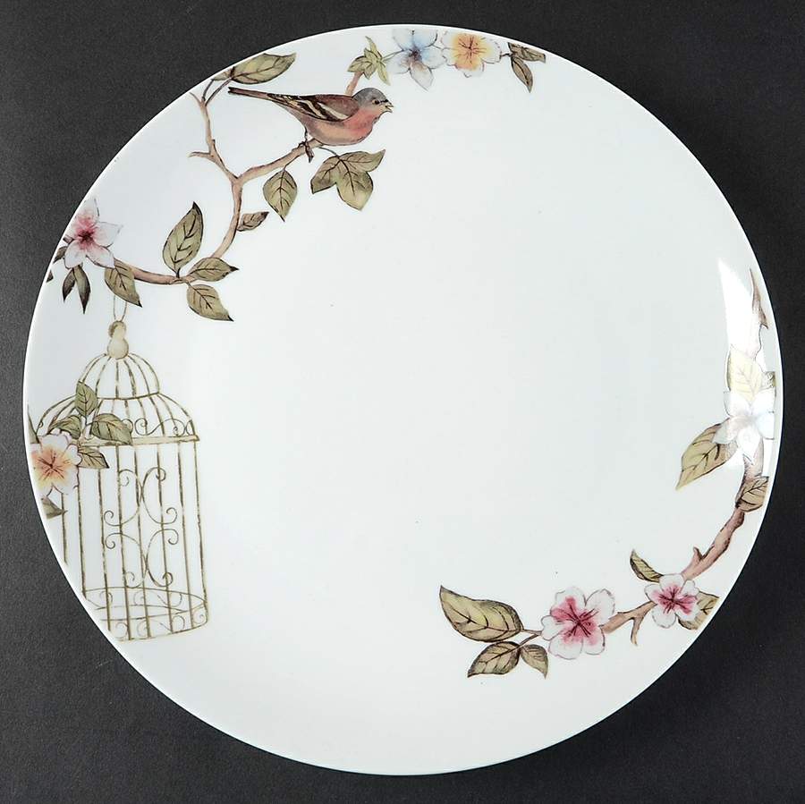 Birdcage Dinner Plate by Mikasa-1