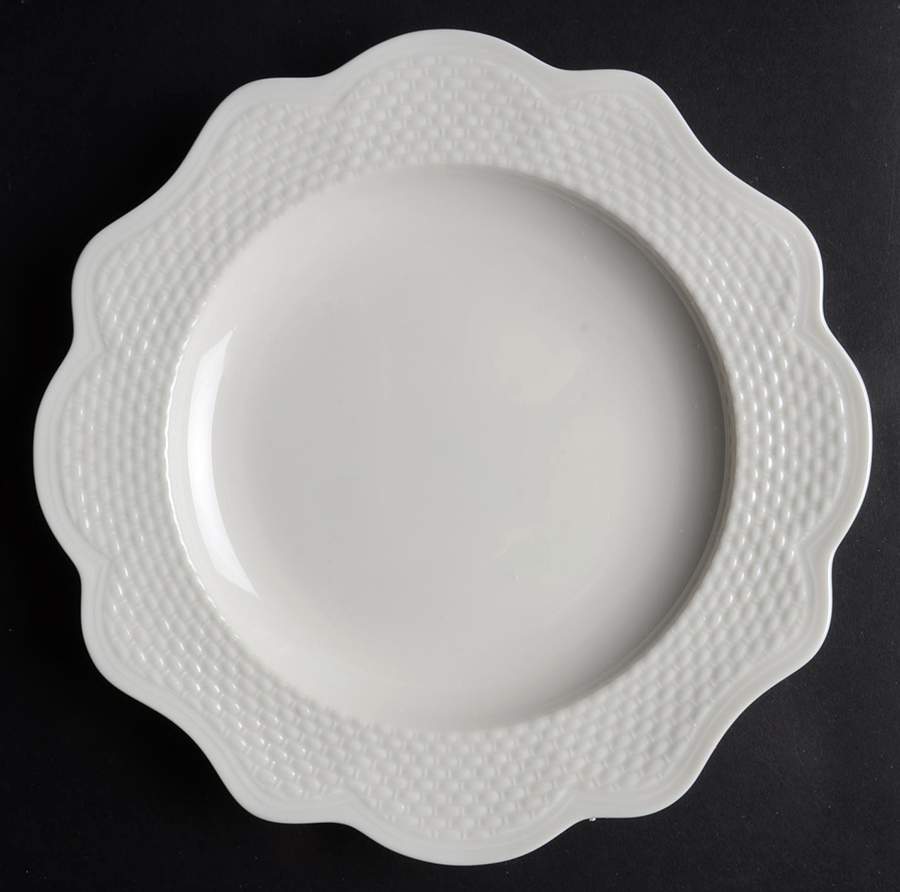 Belle Mead White Salad Plate by Martha Stewart-1
