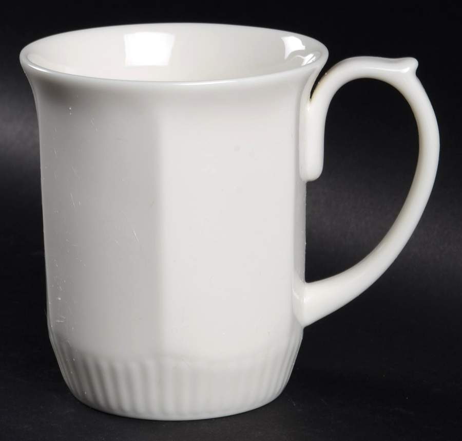 Belle Mead White Mug by Martha Stewart-1