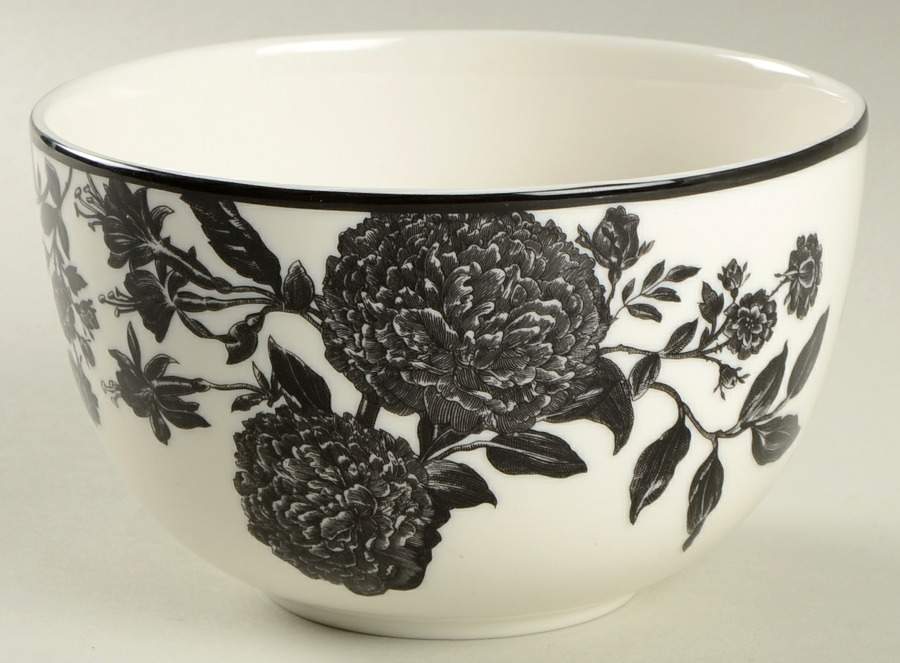 Orleans Black Soup/Cereal Bowl by Martha Stewart-1