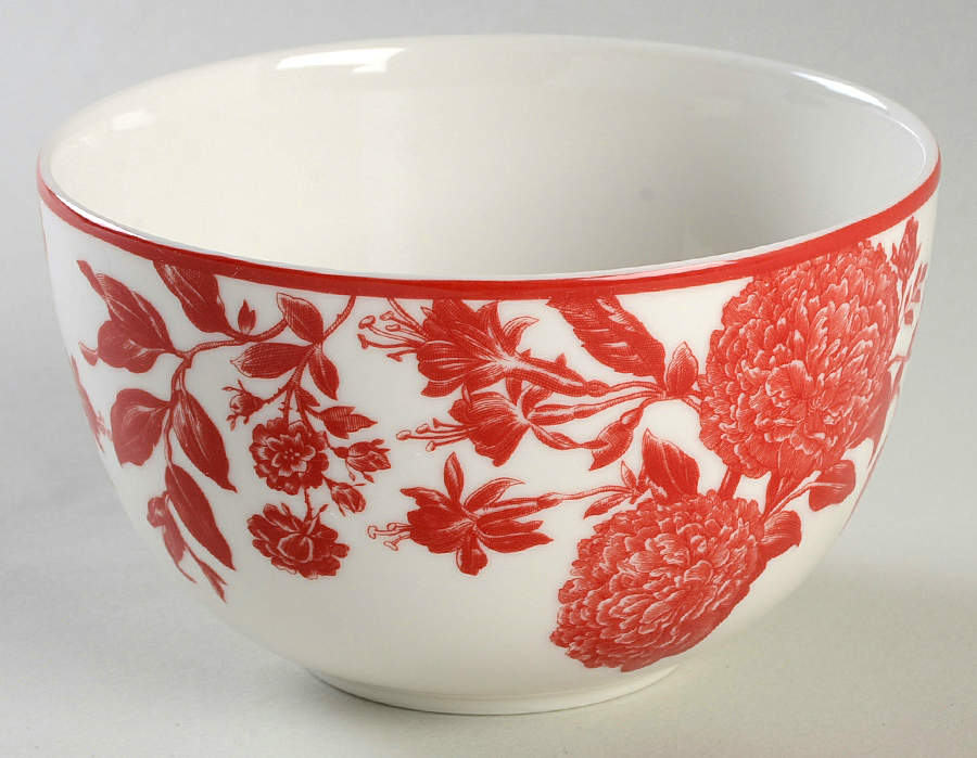 Orleans Red Soup/Cereal Bowl by Martha Stewart-1