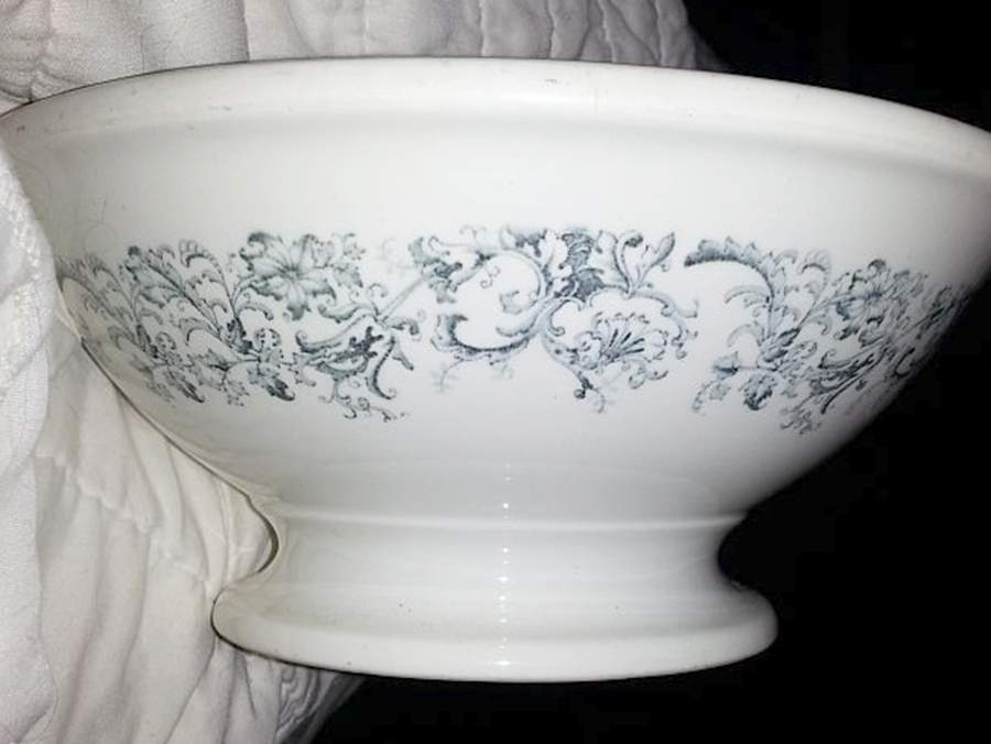 Meredith Blue Large Fruit Bowl by John Maddock & Sons-1