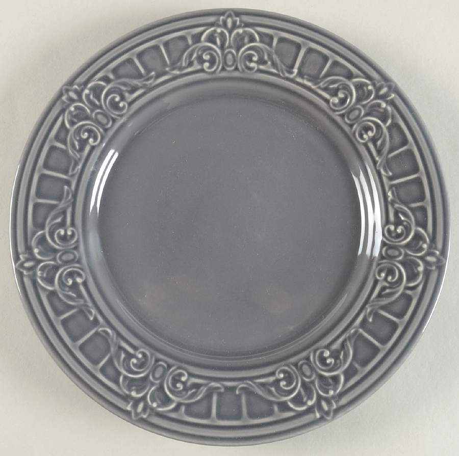 Venice Concrete Grey Salad/Dessert Plate by Matceramica-1
