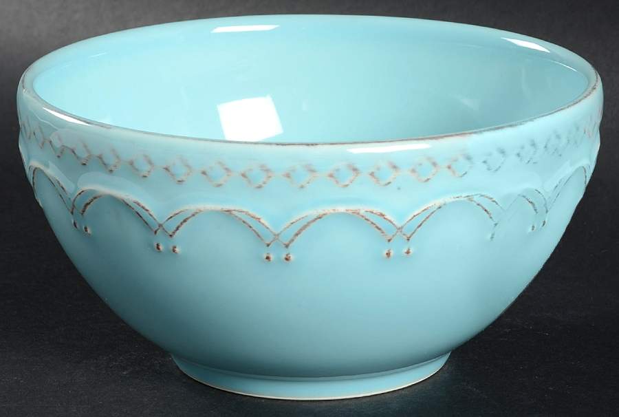 Batalha Teal Coupe Cereal Bowl by Matceramica-1
