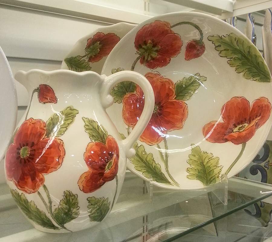 Poppy Dance Large Pitcher by Maxcera Corp-1