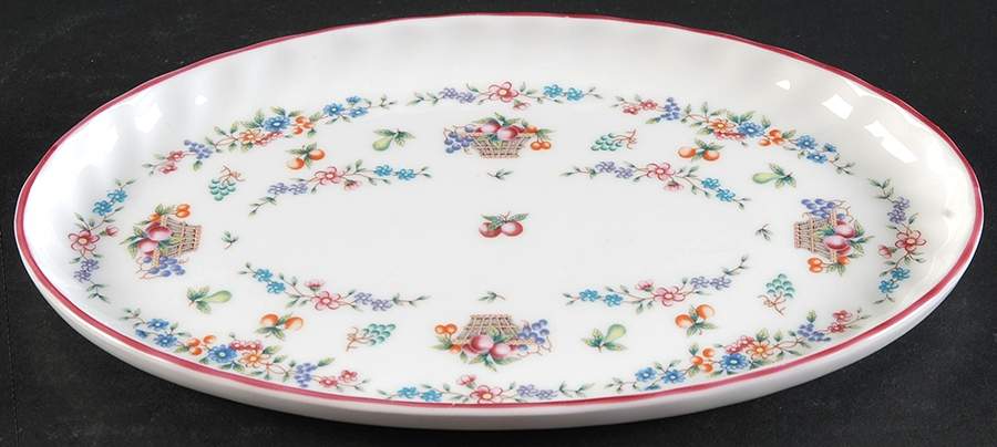 Autumn Festival 8" Oval Tray by Minton-1