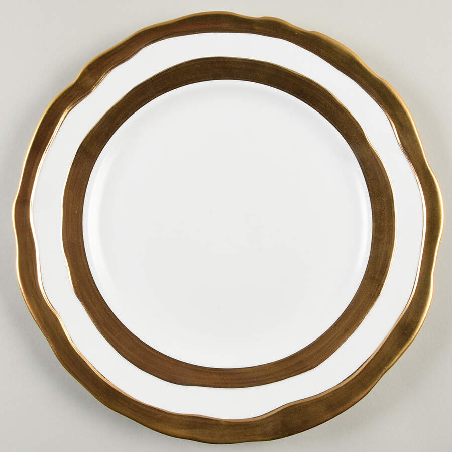 Como Gold Dinner Plate by Michael Wainwright-1