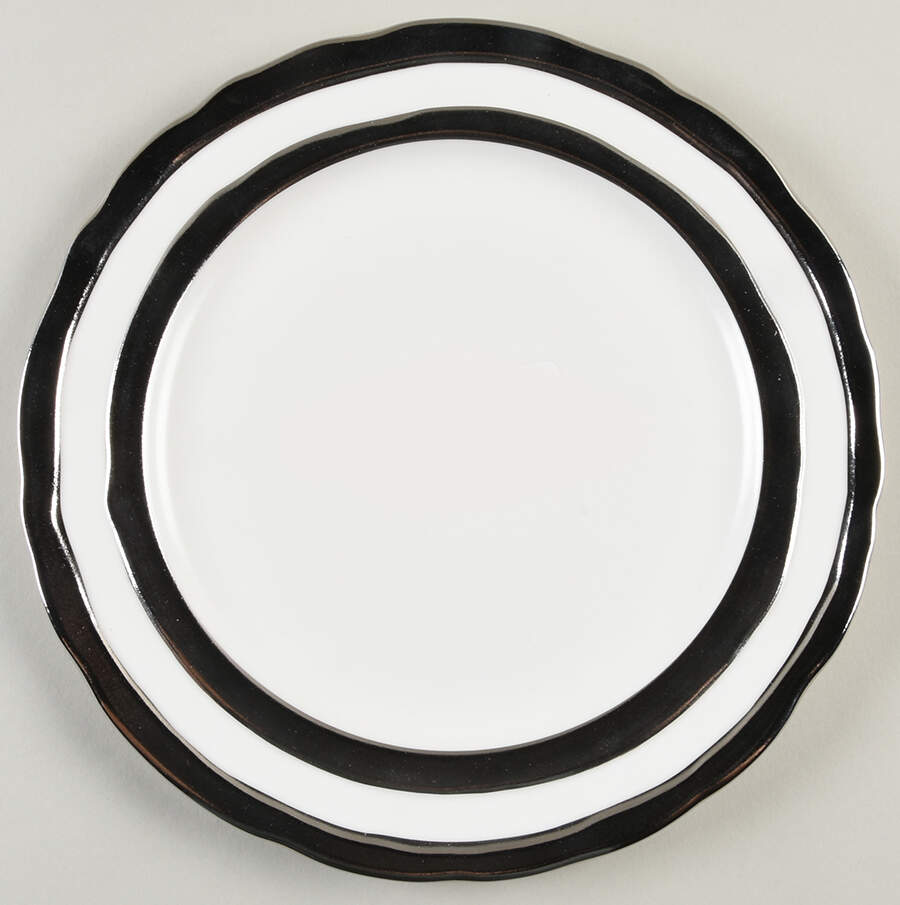 Como Platinum Luncheon/Salad Plate by Michael Wainwright-1