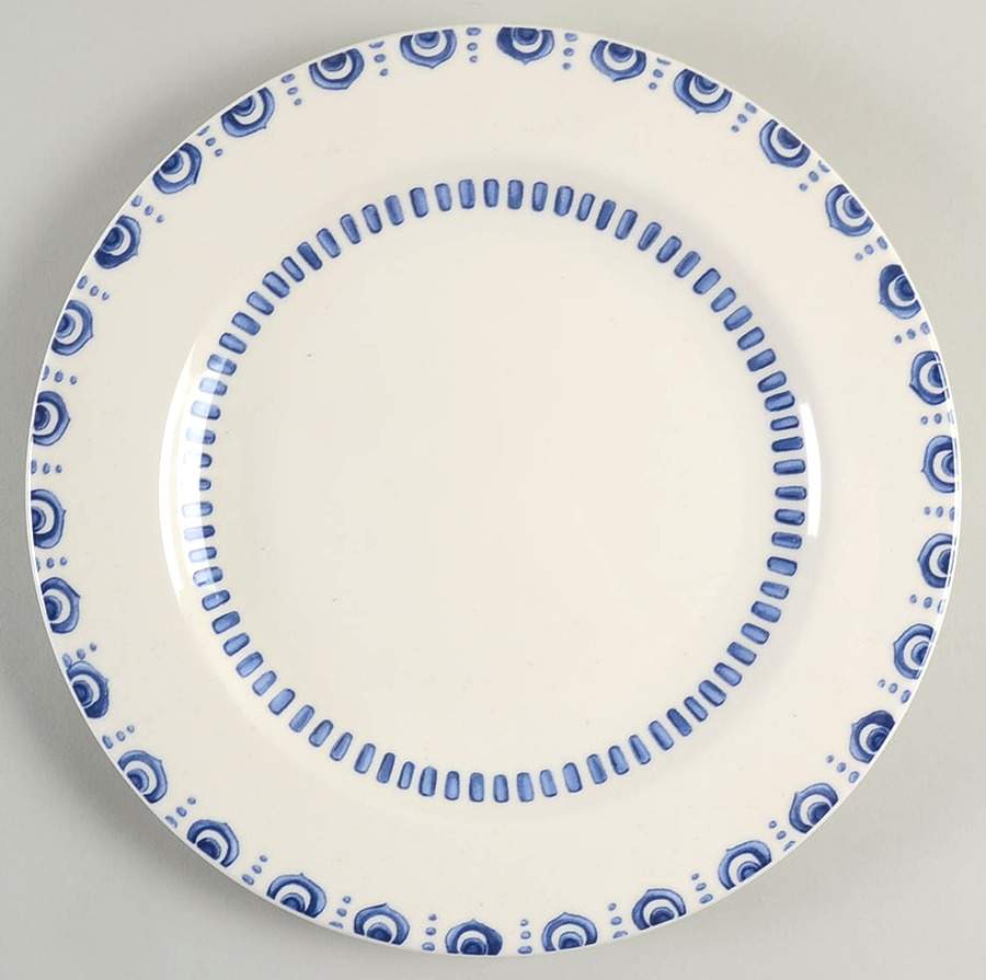 Siena Blue Dinner Plate by Mikasa-1