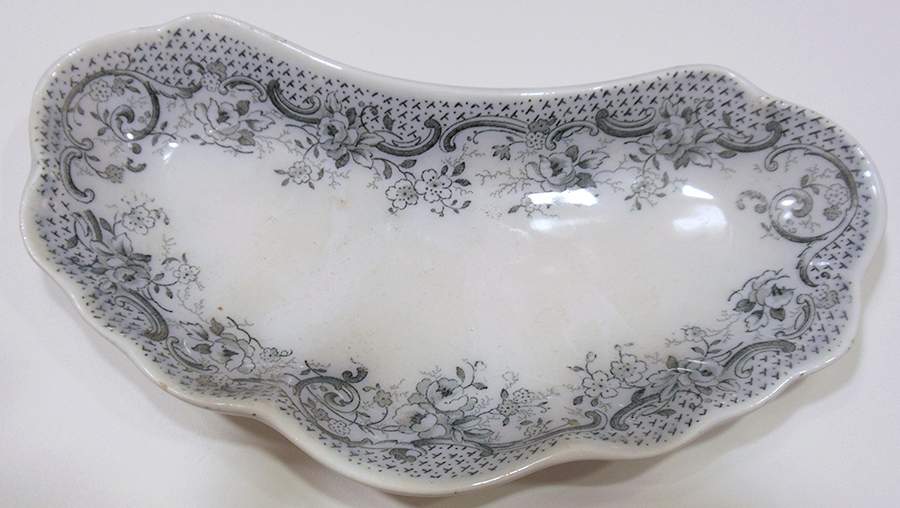 Elton Blue Crescent Salad Plate by Alfred Meakin-1