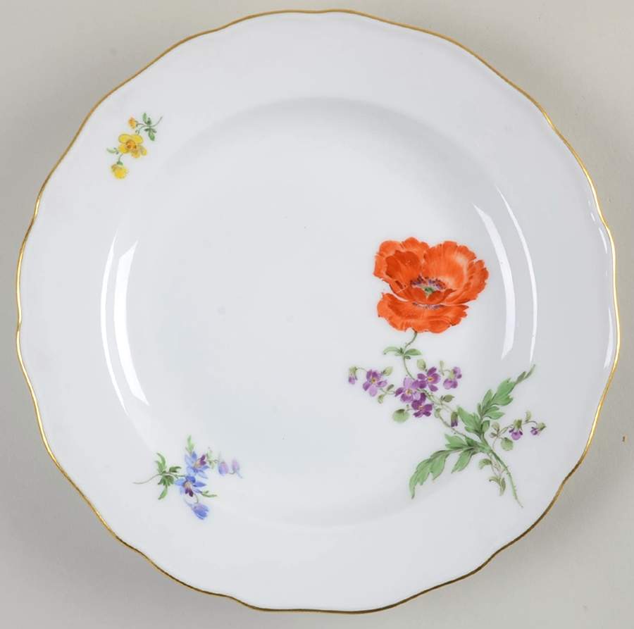 42a Dinner Plate by Meissen (Germany)-1