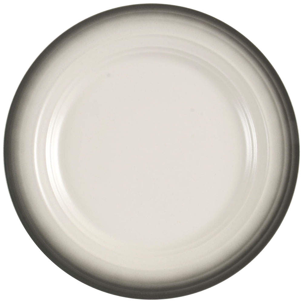 Swirl Ombre Graphite Salad Plate by Mikasa-1