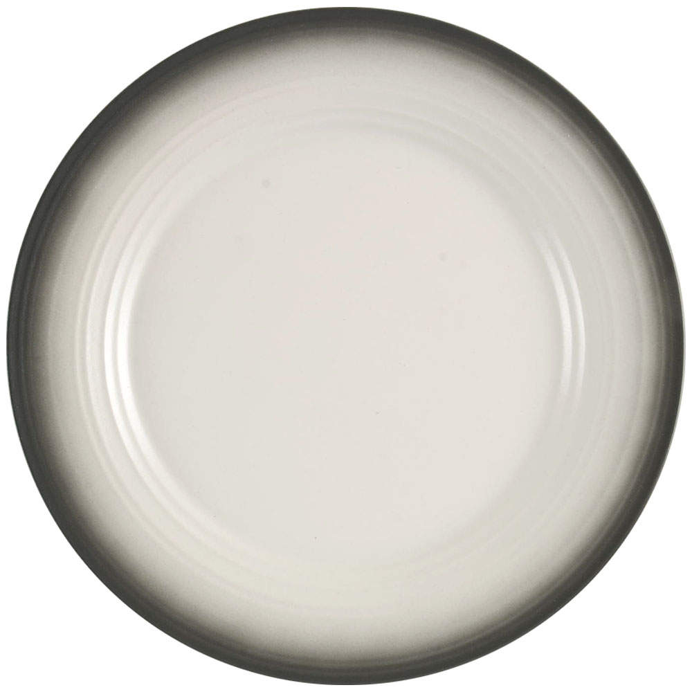 Swirl Ombre Graphite Dinner Plate by Mikasa-1