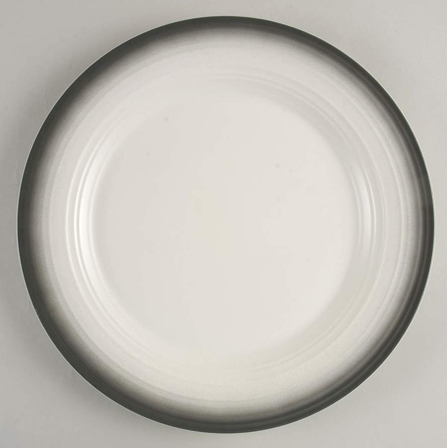 Swirl Ombre Graphite 14" Chop Plate (Round Platter) by Mikasa-1