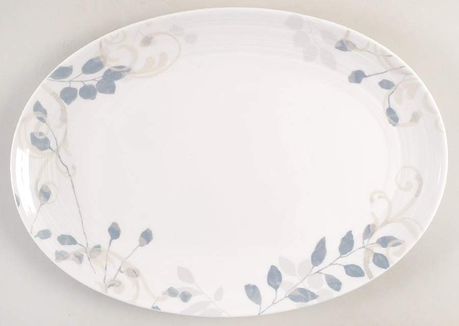 Palisade 14" Oval Serving Platter by Mikasa-1