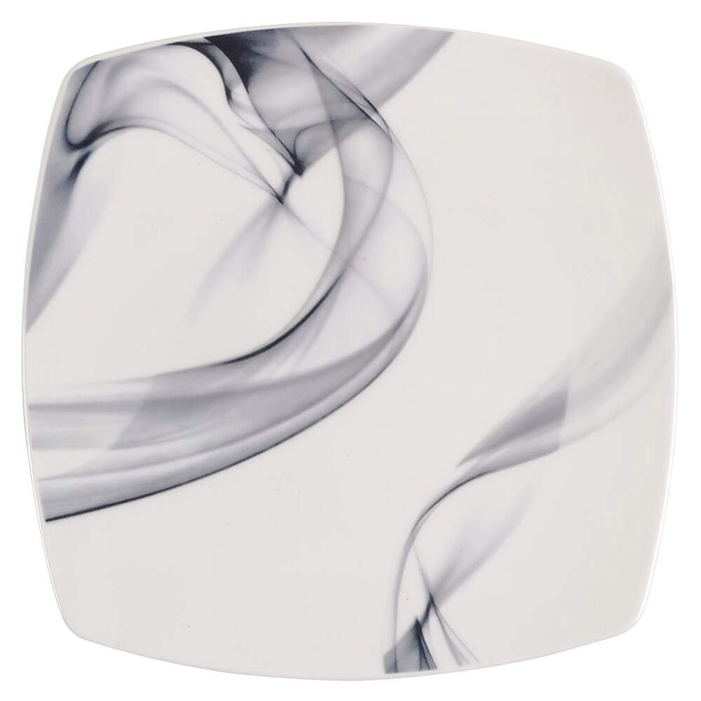 Kya Smoke Square Salad Plate by Mikasa-1