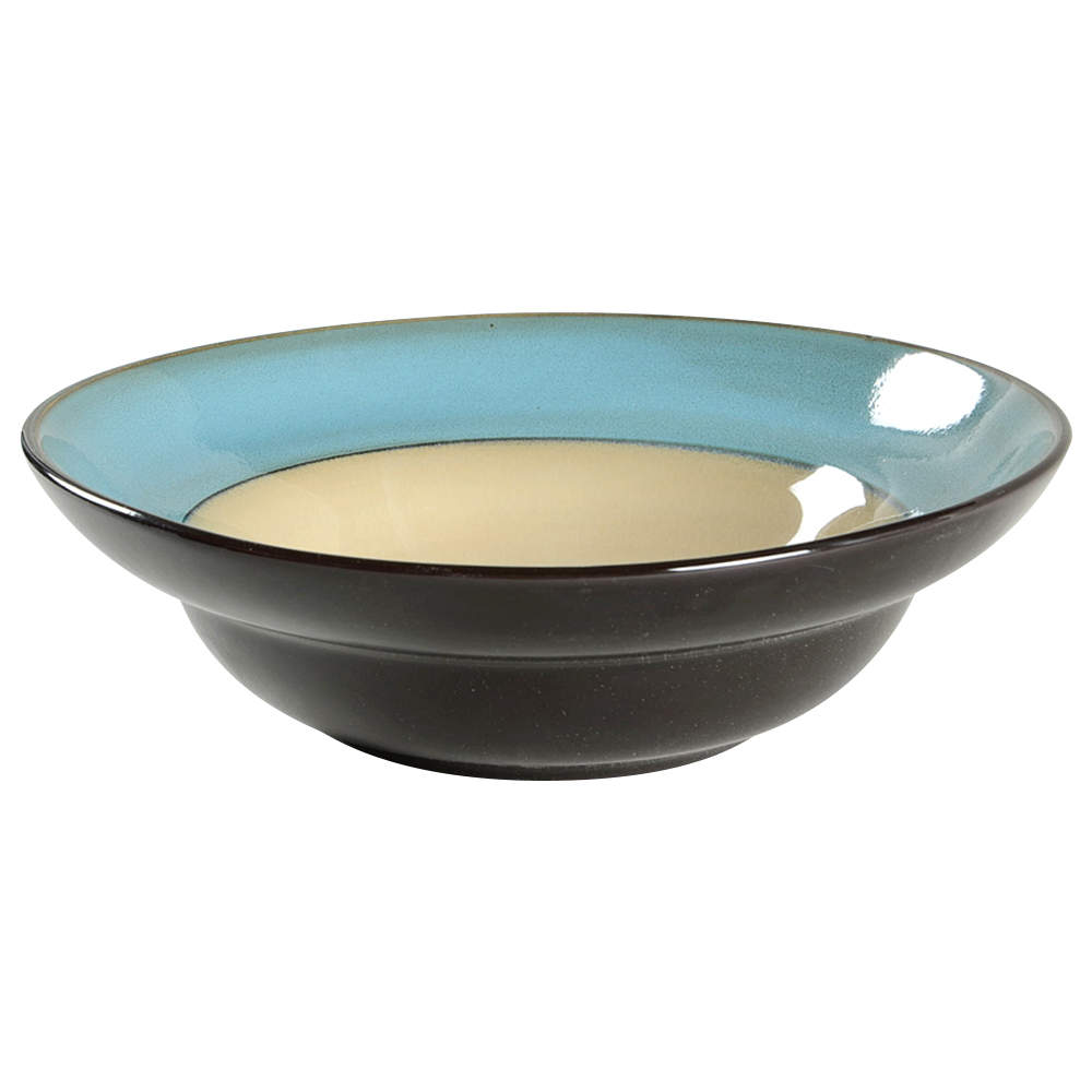 Ava Turquoise Soup/Cereal Bowl by Mikasa-1